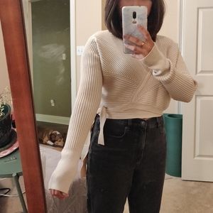 Chicwish wrap sweater xs